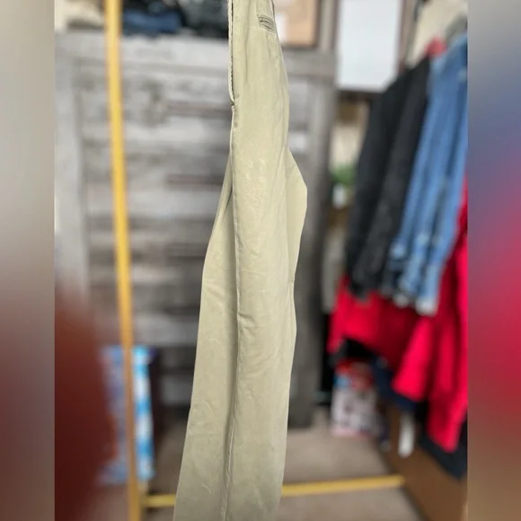 Polio by Ralph Lauren Chino Green Pants Size 42/32 Mens - Picture 2 of 6